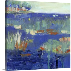 "Blue Series Rest" Canvas Wall Art