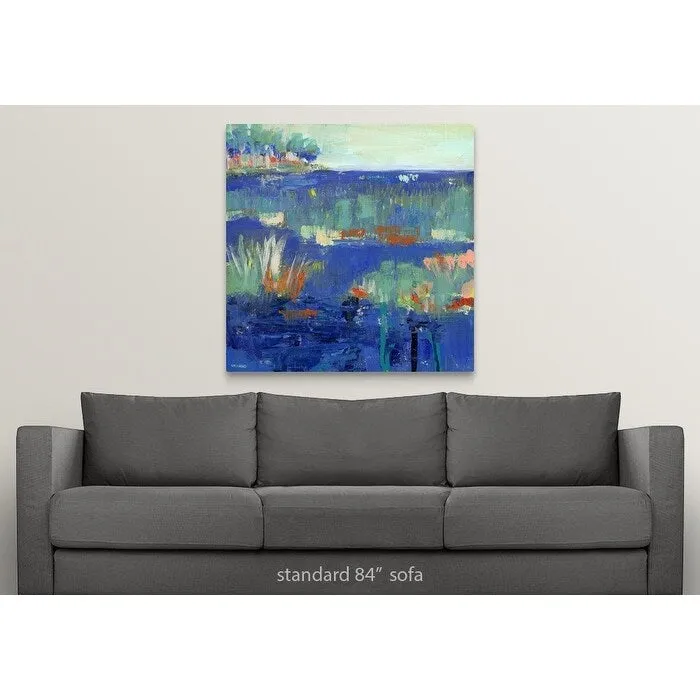 "Blue Series Rest" Canvas Wall Art