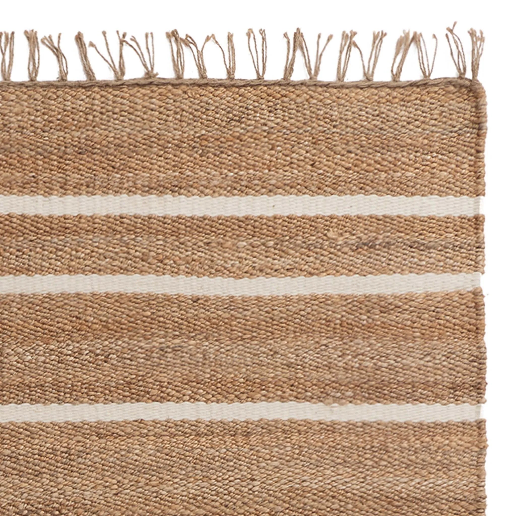 Sankra Jute Rug [Natural/Ivory]