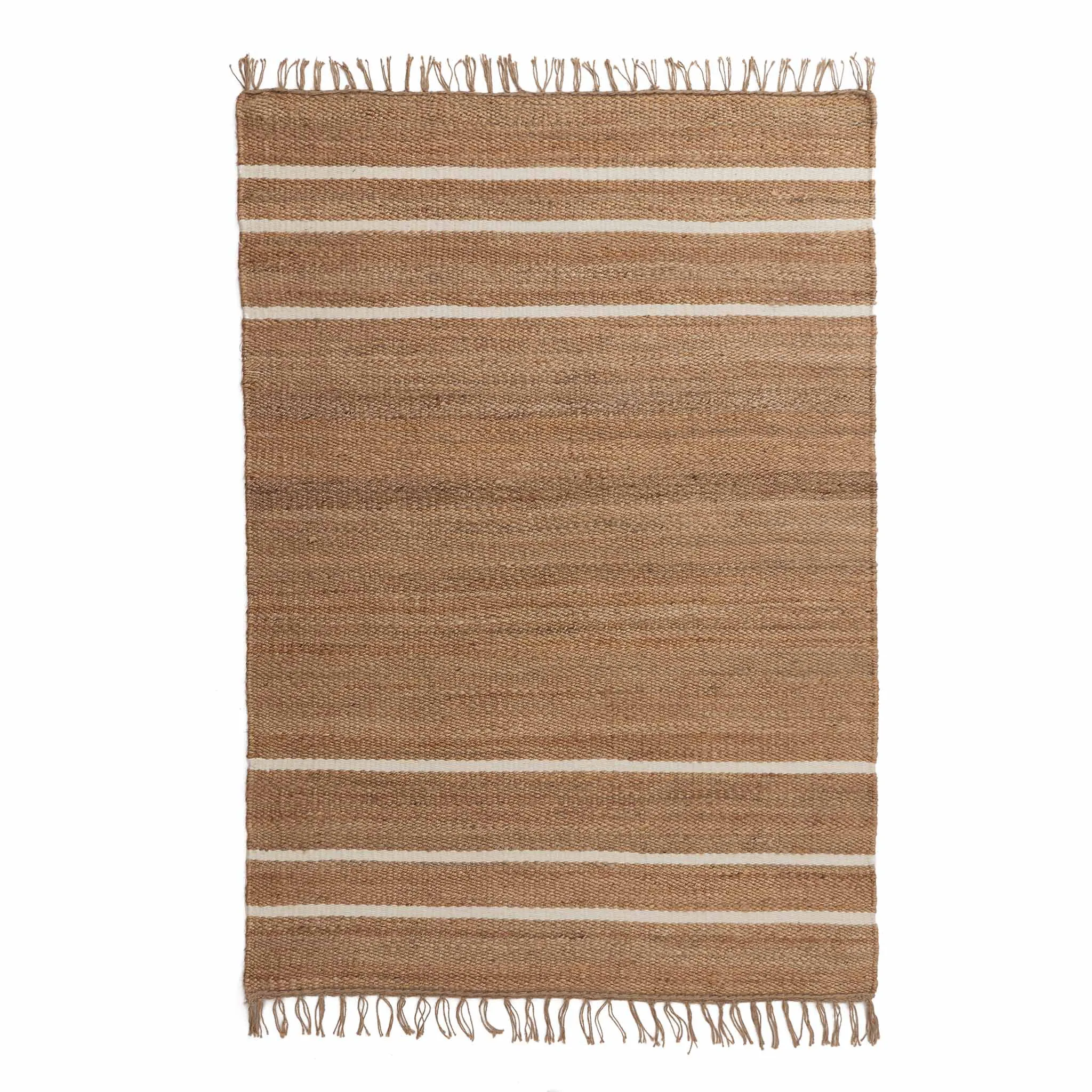 Sankra Jute Rug [Natural/Ivory]