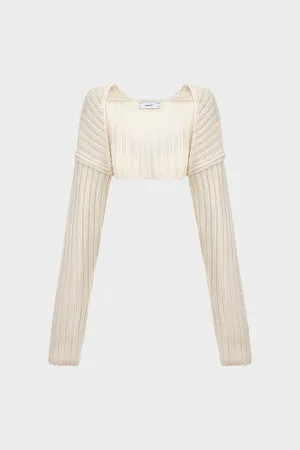 Sweater Sleeve - White