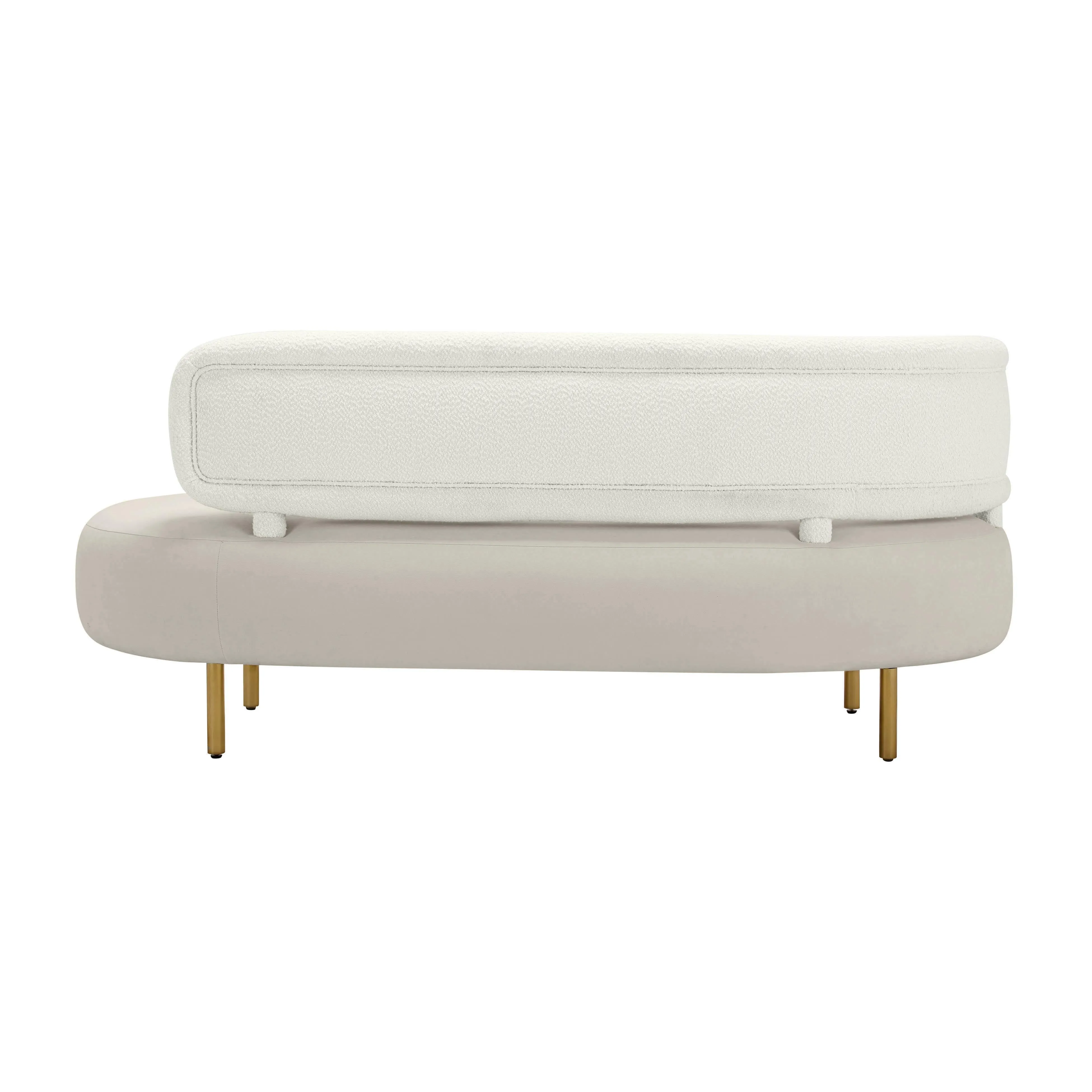 Tischa - Boucle Velvet Sofa