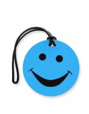 Tosca - TCA008-C Smiley Luggage Tag - Blue