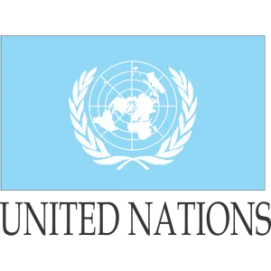 United Nations Embroidered Flag Badge