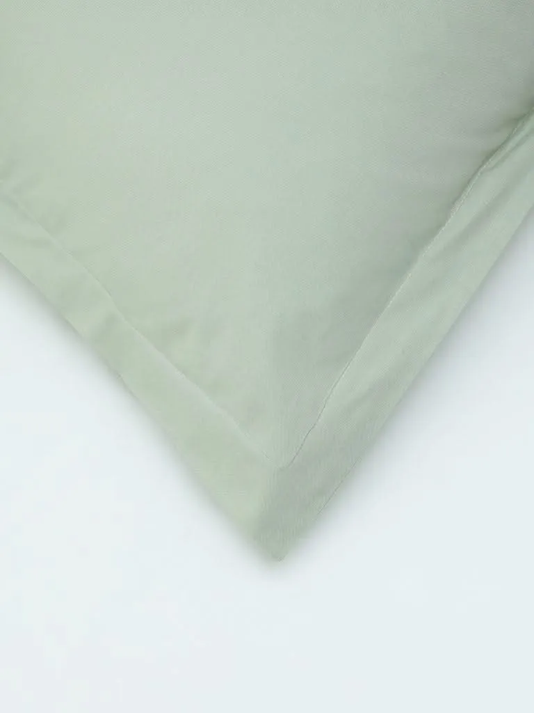 Westside Home Frosty Green Pillow Cover (Set of2)